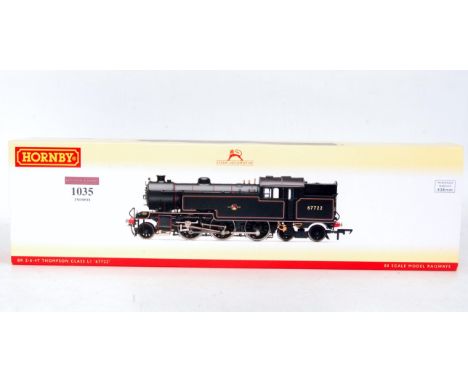 Hornby R2914 late BR black class L1 2-6-4 tank engine No. 67722 with instructions, DCC ready (NM-BNM)