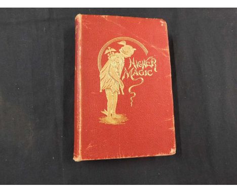 OSCAR SCHUTTE TEALE, HIGHER MAGIC MAGIC FOR THE ARTIST, New York, Adams Print Press, 1920, 1st deluxe edition, (191) and sign
