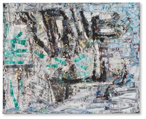 JEAN-PAUL RIOPELLE (1923-2002)Atlantica  1969  signé huile sur toile signed oil on canvas80.5 x 100 cm. 31 11/16 x 39 3/8 in.