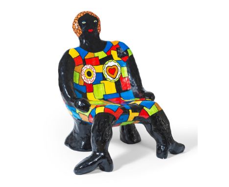 NIKI DE SAINT PHALLE (1930-2002)Clarice chaise femme  1981-1982  signé, numéroté 12/20 et porte le cachet de l'éditeur Haligo