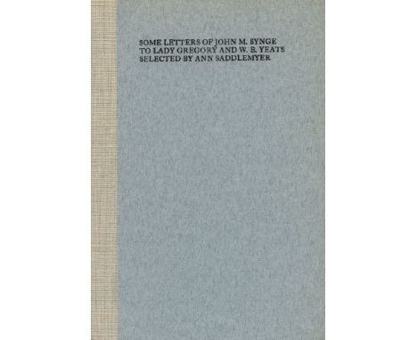 GREGORY, LADY.A collection of four books concerning Lady Gregory and her family, comprising Saddlemyer, Ann (ed.)., Some Lett