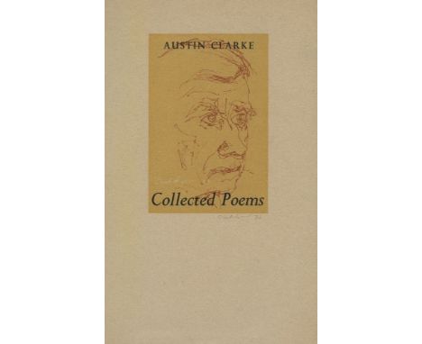 DOLMEN/MILLER, LIAM (ED.).Collected Poems, by Austin Clarke with portrait illustrations by Bernard Childs (10 published by Ox