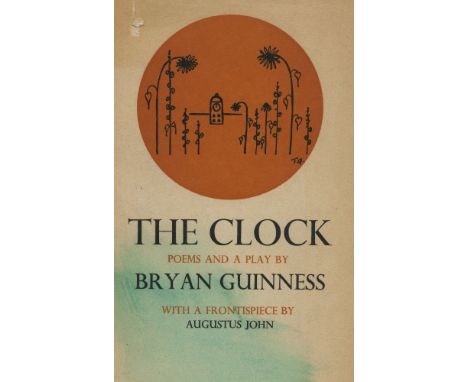 DOLMEN/GUINNESS, BRIAN.The Clock, with frontispiece by Augustus John and jacket drawing and vignettes by Tamsy Guinness, FIRS