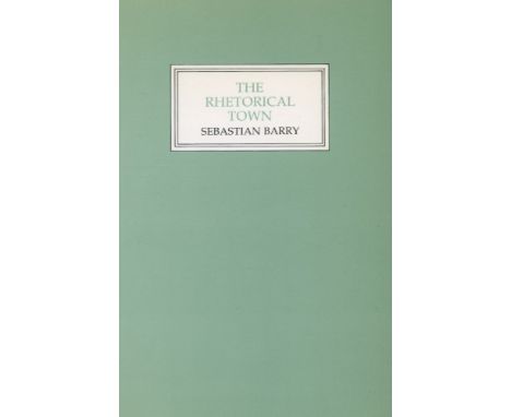 DOLMEN/BARRY, SEBASTIAN.Rhetorical Town, FIRST EDITION, Dolmen Press 1985, in wrappers (no hardback edition published and pro