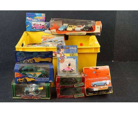 Collection of boxed mostly diecast models, mainly VW related, to include Vitesse, Corgi, Dinky, New-Ray etc 