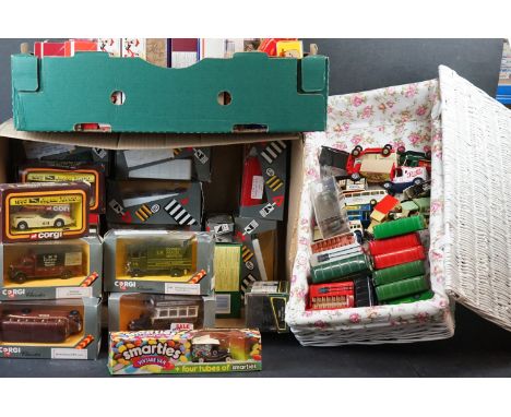 40 Boxed diecast models and sets to include mainly Corgi examples, plus a quantity of unboxed models (three boxes) 
