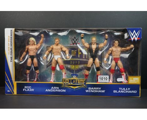 WWE / WWF Wrestling - Boxed Mattel Hall of Fame The Four Horsemen figure set, unopened 