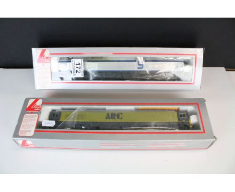 Two boxed Lima OO gauge locomotives to include 204803A6 ARC Village of Mells &amp; 204838A6 Yeoman Endeavour 