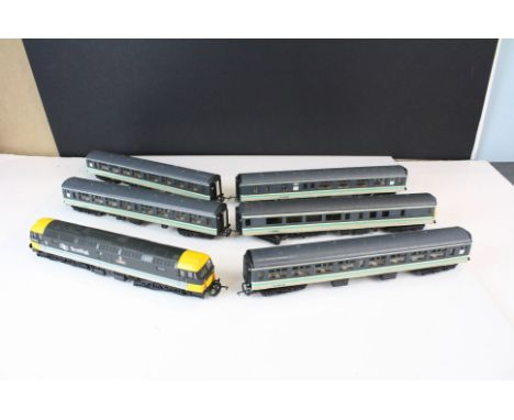 Lima ScotRail Lothian locomotive plus 5 x ScotsRail items of rolling stock to include 4 x Hornby &amp; 1 x Airfix (6 items) 