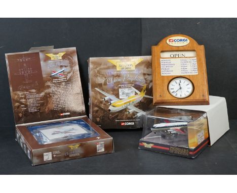 Three Corgi Aviation Archive diecast models to include AA30504 Vickers Viscount 800, 47607 Vickers Viscount 802, AA30510 Vick