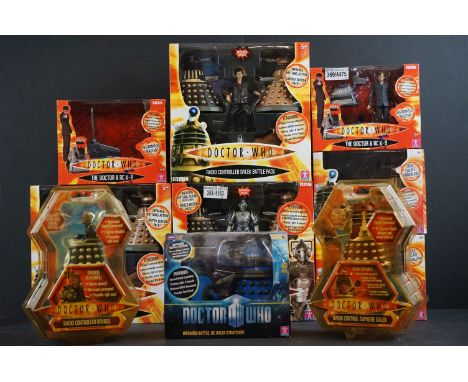 Doctor Who - 10 Boxed and carded Character Radio Contolled sets to include Mini Rc Dalek Battle Pack, The Doctor &amp; RC k-9