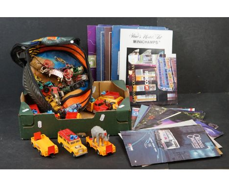 10 Corgi Pinder Jean Richard Circus diecast models with accessories plus a quantity of play work diecast models