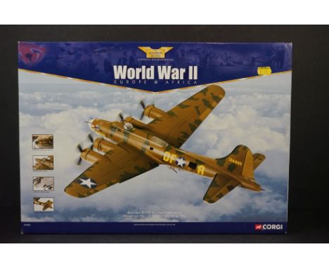 Boxed Corgi Aviation Archive 1/72 diecast model AA33301 Boeing B17F Flying Fortress Memphis Belle, 324th BS, 91st BG - model 