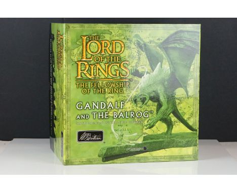 Boxed Britains Lord of The Rings 40258 Gandalf and Balrog Diorama set, complete and excellent with outer trade box 