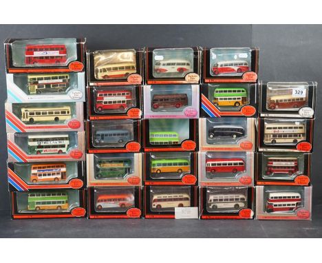 Collection of 25 boxed Exclusive First Editions to include 19706 Regent V (Orion) Hebble, 31301 B20 DMS Fleetline Shillibeer 