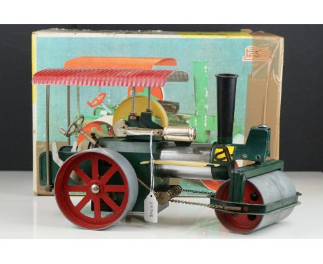 Boxed Paya Apisonadora No 1980 Steam Roller Engine, gd condition, some box wear including tape 