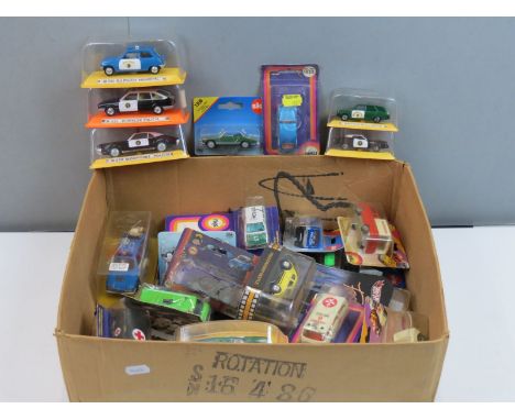 Group of approx. 30 diecast models, in cases and blister packs, to include Siku, Mattel Hot Wheels, Pilen etc 