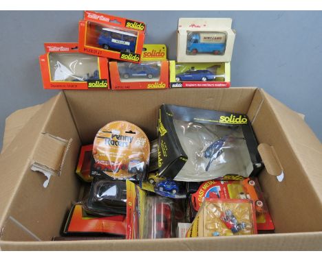 Collection of assorted boxed diecast models, to include Solido, Corgi, Action GT etc 