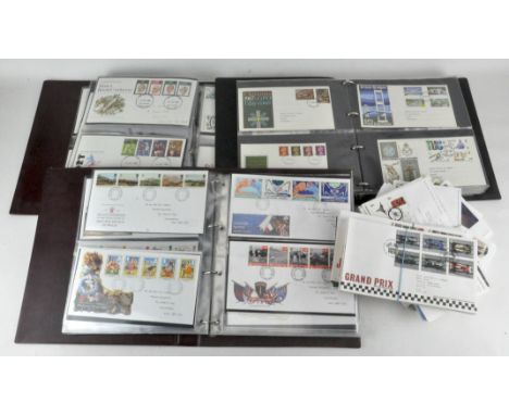 A large collection of First Day Covers most spread through six albums