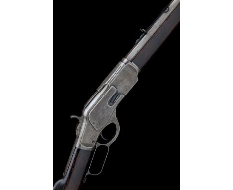 WINCHESTER REPEATING ARMS, USA A .32-20 (WCF) LEVER-ACTION REPEATING RIFLE, MODEL '1873', serial no. 257596, for 1888, with s