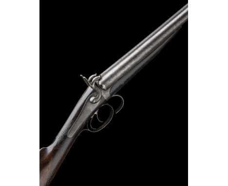 COGSWELL & HARRISON, LONDON A SCARCE 12-BORE PINFIRE SELF-EXTRACTING DOUBLE-BARRELLED SPORTING-GUN, MODEL 'GHAYE'S PATENT', s