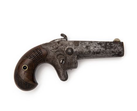 COLT, USA A SCARCE .41 RIMFIRE SINGLE-SHOT VEST-PISTOL, MODEL 'COLT'S No2 DERRINGER', serial no. 9149, late production circa 