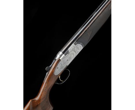 P. BERETTA A 20-BORE (3IN.) 'S687 EELL DIAMOND PIGEON' SINGLE-TRIGGER OVER AND UNDER EJECTOR, serial no. M89260B, with spare 