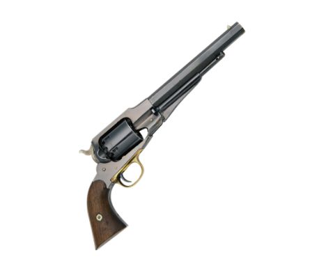 REMINGTON, USA A .44 PERCUSSION SIX-SHOT REVOLVER, MODEL '1858 ARMY COMMERCIAL', serial no. 43135, circa 1874, with 8in octag