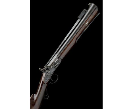 A 12-BORE FLINTLOCK IRON-BARRELLED BLUNDERBUSS WITH SPRUNG BAYONET, SIGNED RICHARDSON, no visible serial number, circa 1795, 