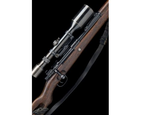 MAUSER, GERMANY A 7.92mm (8mm MAUSER) BOLT-MAGAZINE COMPOSITE SNIPER-RIFLE, MODEL 'K98K SNIPER', serial no. 6571, dated for 1