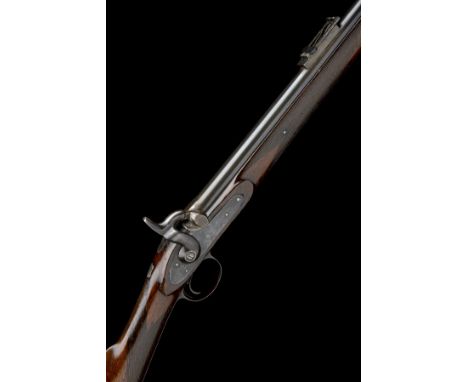 THOMAS TURNER, BIRMINGHAM A .451 PERCUSSION RIFLE, MODEL 'TURNER'S PATENT 'MILITARY MATCH'', no visible serial number, circa 