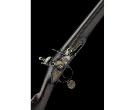 EX WELLER COLLECTION A GOOD AND RARE .750 FLINTLOCK MUSKET, MODEL 'VICTORIAN INDIA PATTERN BROWN-BESS', number 146, manufactu