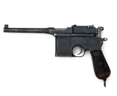 MAUSER, GERMANY A 9mm (PARA) SEMI-AUTOMATIC SERVICE-PISTOL, MODEL 'C96 'RED-NINE'', serial no. 64488, for 1917, one of 150,00