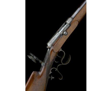 V.C. SHILLING, SUHL A 9.5x47R (SCHEIBEN) BOLT-ACTION SINGLE-SHOT TARGET-RIFLE, MODEL 'SCHUTZENFEST MATCH', no visible serial 