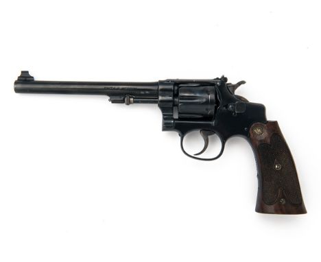 SMITH & WESSON, USA A .22 (L/R) SIX-SHOT TARGET-REVOLVER, MODEL '.22-32 HAND-EJECTOR', serial no. 245394, later production of