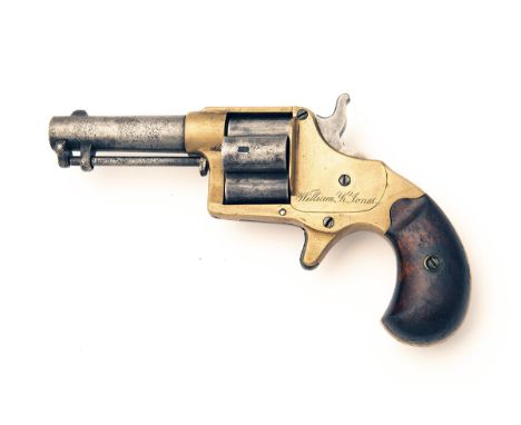 COLT, USA A .41 (RIMFIRE) FOUR-SHOT POCKET-REVOLVER, MODEL 'COLT'S HOUSE or CLOVERLEAF REVOLVER', serial no. 821, for 1871, w