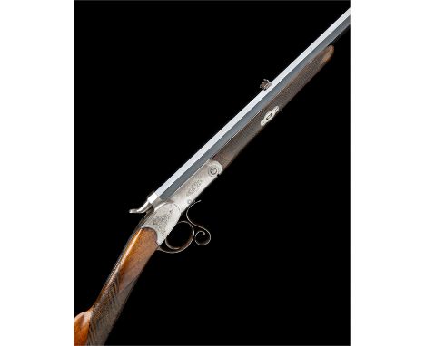 HOLLAND & HOLLAND A .360 (NO.5) BLACK POWDER SINGLE-BARRELLED UNDERLEVER ROOK OR RABBIT HAMMER RIFLE, serial no. 5676 / 1872,