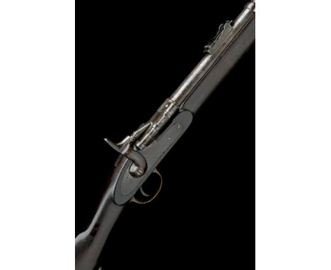 A .577 (SNIDER) BREECH-LOADING SERVICE RIFLE, UNSIGNED, MODEL 'BELGIAN SNIDER WITH POILVACHE'S IMPROVEMENT', serial no. 105/8