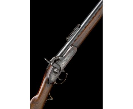 DICKINSON, LONDON A POSSIBLY UNIQUE .758 PERCUSSION RIFLED MUSKET FOR THE EAST INDIA COMPANY, MODEL 'ALTERED PATTERN 1842' no