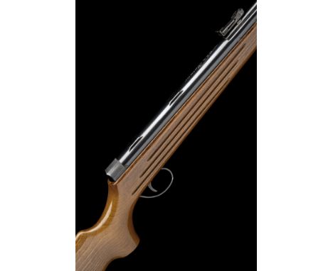 BSA, BIRMINGHAM A GOOD .177 BREAK-BARREL AIR-RIFLE SIGNED BSA, MODEL 'METEOR MKI', serial no. N30042, with blued 18in. barrel