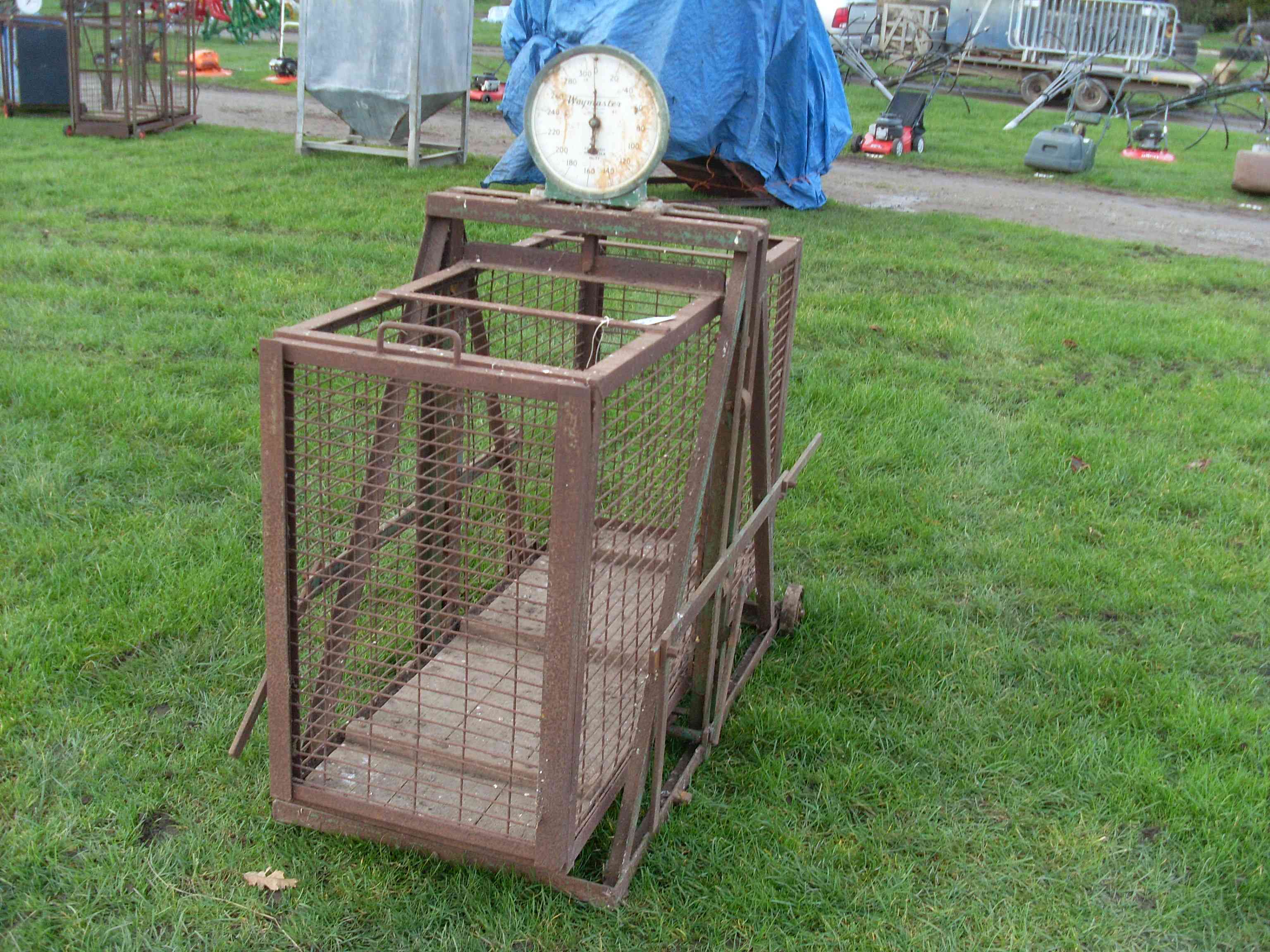 3990 Pig/sheep weigh crate