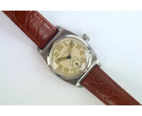 A Gentleman's Rolex Oyster Wristwatch with Asprey Dial Manufacturer: Rolex Model Name: Oyster Year: Circa 1930 Case No: N/A C