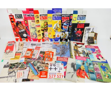 Palitoy - Action Man - Tamiya - A collection of vintage and reproduction Action Man ephemera including Equipment Manuals, Int