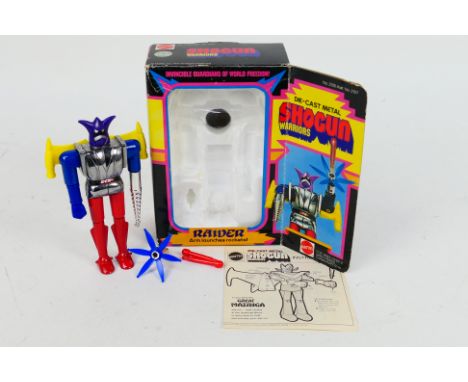 Mattel - Bandai - Shogun Warriors - A rare boxed 1977 Shogun Warriors Raider # 2105. The figure appears in Near Mint conditio