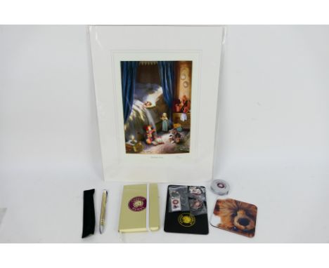 Charlie Bears - A Limited Edition 'Charlie Bears & Fairy Friends - Bedtime Story' print with Certificate of Authenticity to r