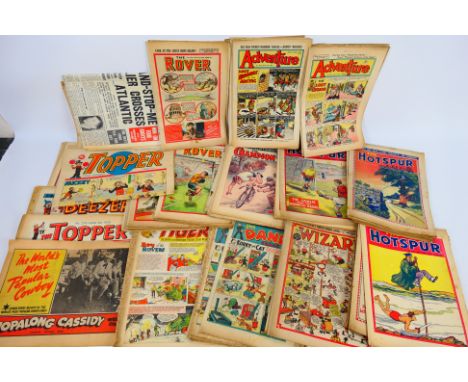 The Beano - The Dandy - The Hotspur - Adventure - The Rover - Other - A collection of over 70 British comics dating mainly fr