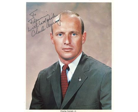 CONRAD CHARLES: (1930-1999) American astronaut, Commander of the Apollo XII mission (1969) and the third man to walk on the M