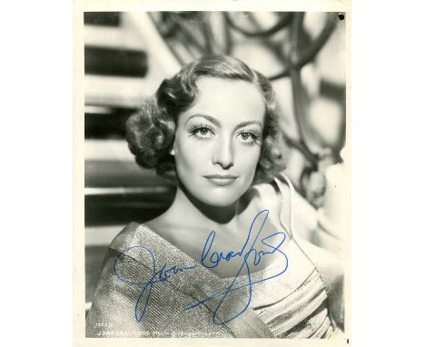 CRAWFORD JOAN: (1905-1977) American actress, Academy Award winner for Best Actress in 1945 for her role as Mildred Pierce Ber