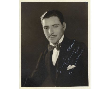 COLMAN RONALD: (1891-1958) British actor, Academy Award winner for Best Actor in 1947 for his role as Anthony John in A Doubl