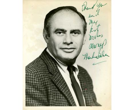 BALSAM MARTIN: (1919-1996) American actor, Academy Award winner for Best Supporting Actor in 1965 for his role as Arnold Burn